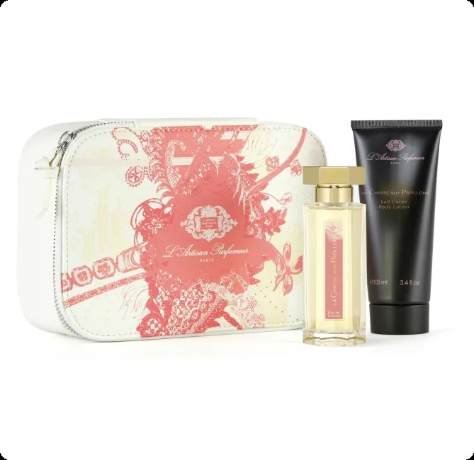 L Artisan Parfumeur La Chasse aux Papillons Набор (туалетная вода 50 мл + лосьон для тела 100 мл) для женщин