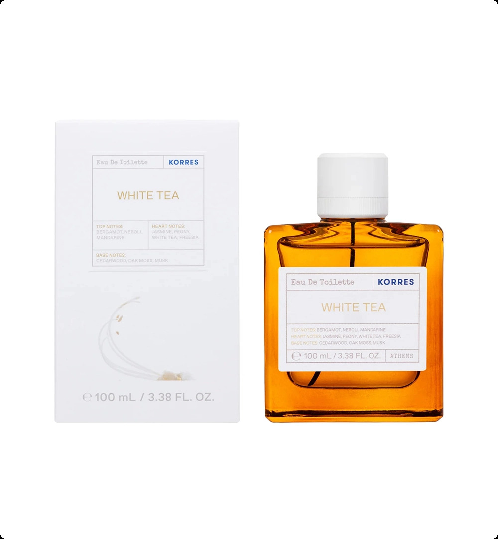 Korres White Tea Туалетная вода 100 мл для женщин и мужчин