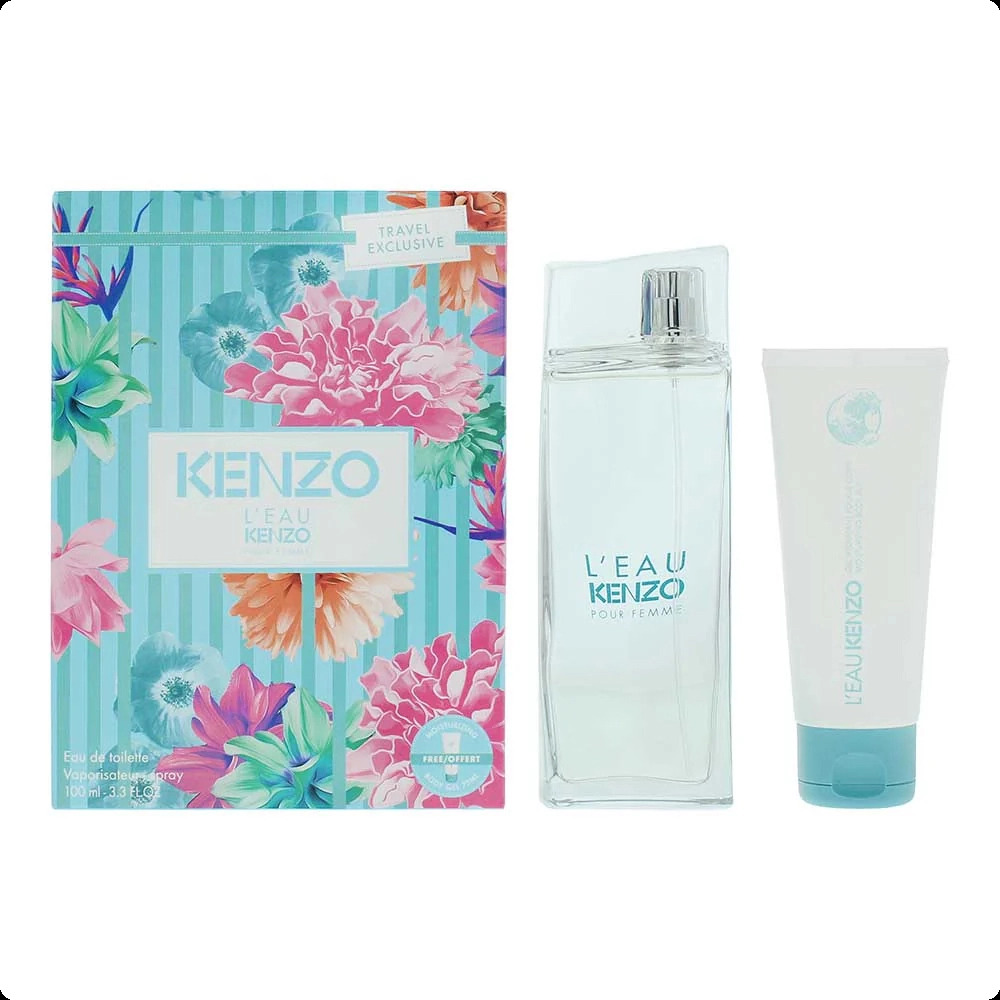 Kenzo L Eau Kenzo Pour Femme (L Eau Par) Набор (туалетная вода 100 мл + лосьон для тела 75 мл) для женщин