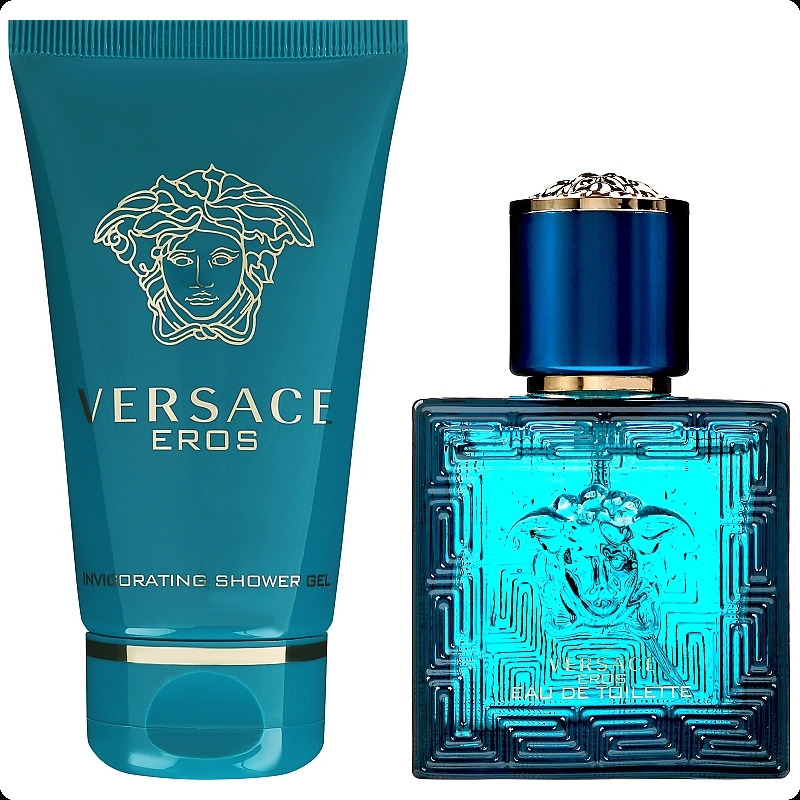 Versace Eros Набор (туалетная вода 30 мл + гель для душа 50 мл) для мужчин