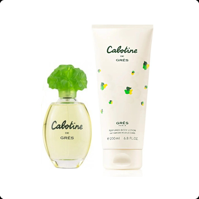 Gres Cabotine Набор (туалетная вода 100 мл + лосьон для тела 200 мл) для женщин