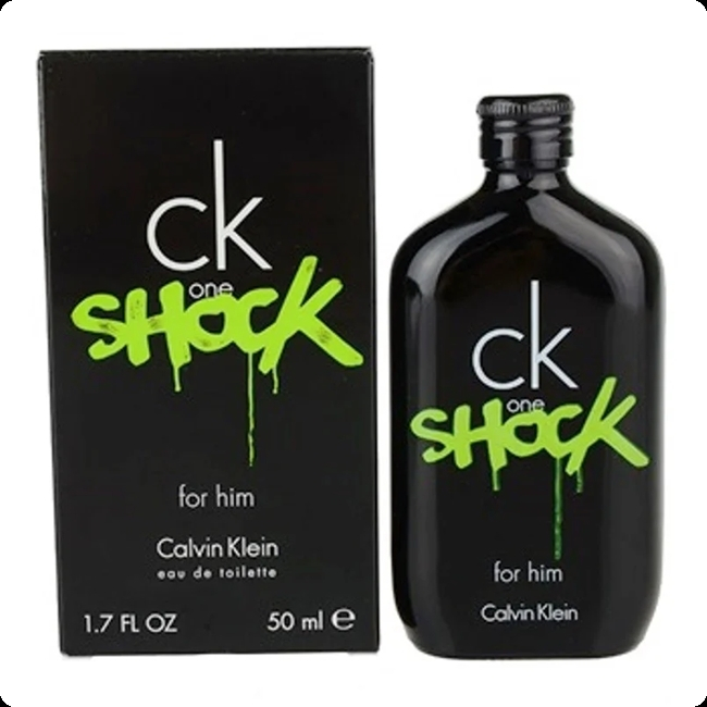Calvin Klein CK One Shock For Him Туалетная вода 50 мл для мужчин