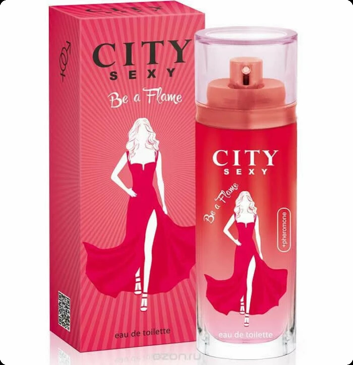 Сити парфюм Сити секси будь пламенем для женщин