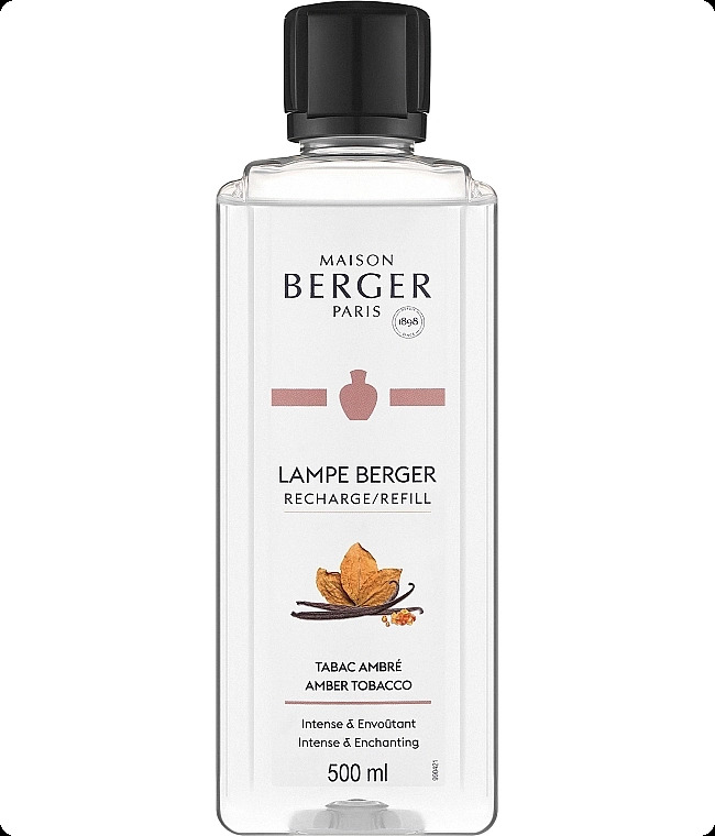 Maison Berger Amber Tobacco Диффузор (запаска) 500 мл для женщин и мужчин