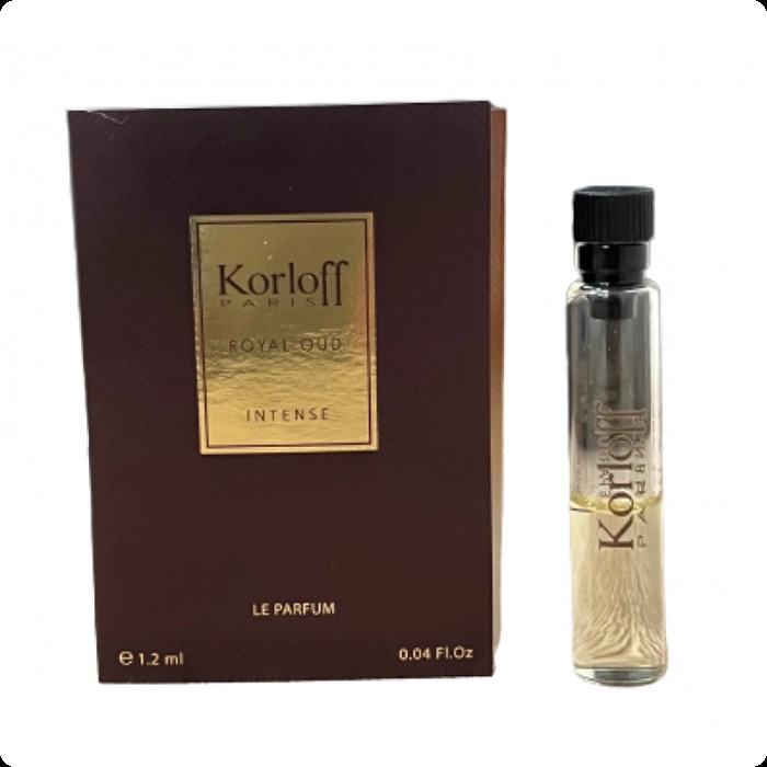 Миниатюра Korloff Paris Royal Oud Intense Парфюмерная вода 1.2 мл - пробник духов