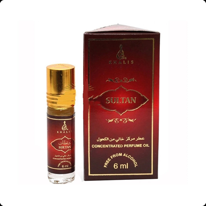 Khalis Perfumes Sultan Масляные духи 6 мл для мужчин