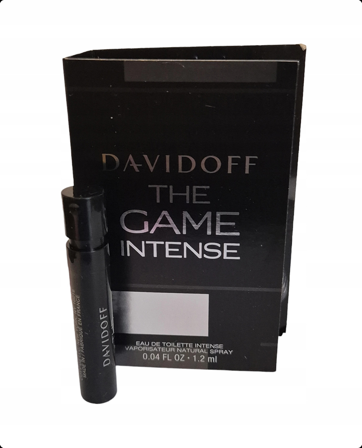 Миниатюра Davidoff The Game Intense Туалетная вода 1.2 мл - пробник духов