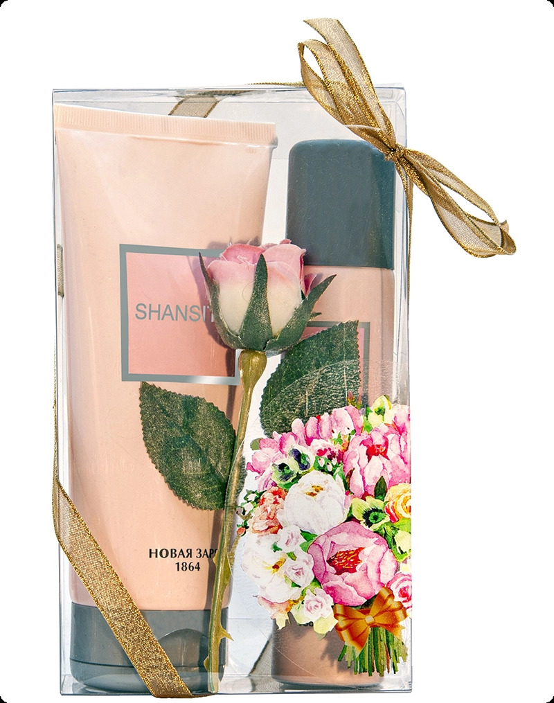 Nouvelle Etoile Shansita Набор (гель для душа 200 мл + дезодорант-спрей 75 мл) для женщин