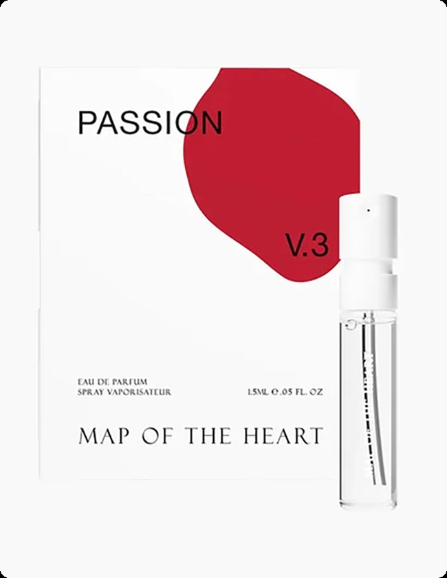 Миниатюра Map of the Heart Passion V3 Парфюмерная вода 1.5 мл - пробник духов