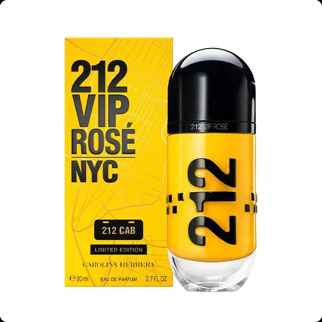 Каролина херрера 212 вип роза кэб для женщин