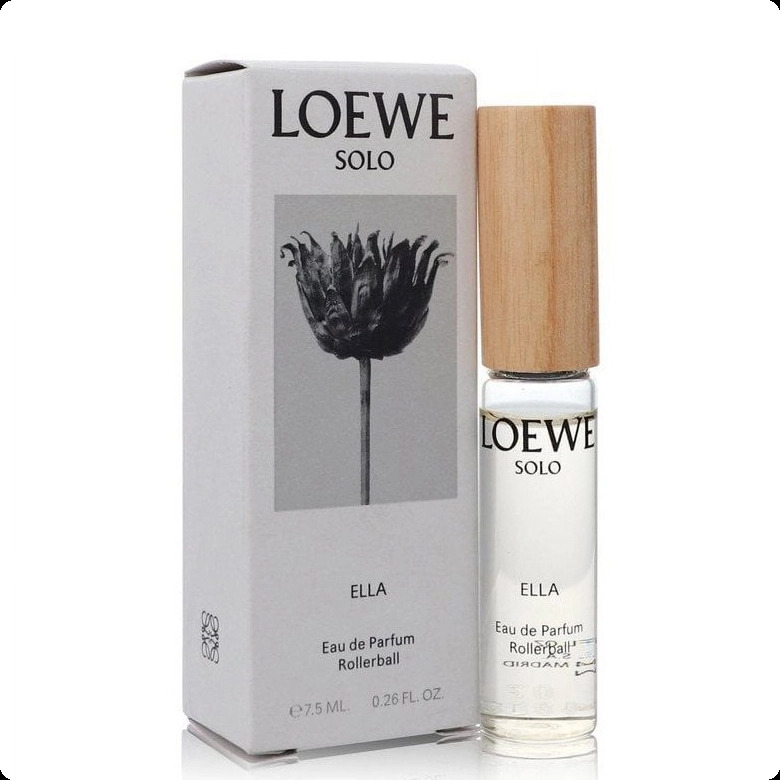 Миниатюра Loewe Solo Loewe Ella Парфюмерная вода (роллер) 7.5 мл - пробник духов