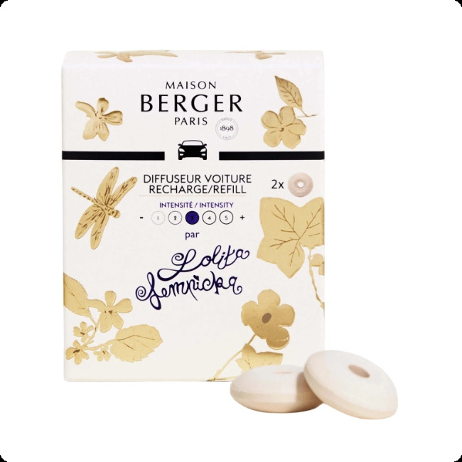 Maison Berger Lolita Lempicka Набор (аромадиффузор для авто 17 мл x 2 шт.) для женщин и мужчин