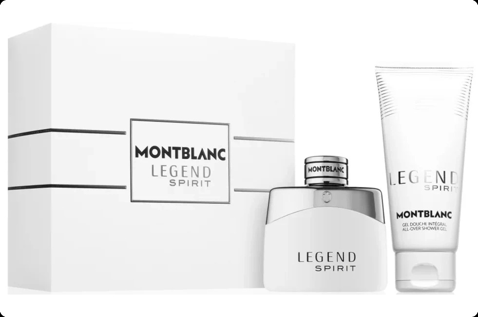 MontBlanc Legend Spirit Набор (туалетная вода 50 мл + гель для душа 100 мл) для мужчин