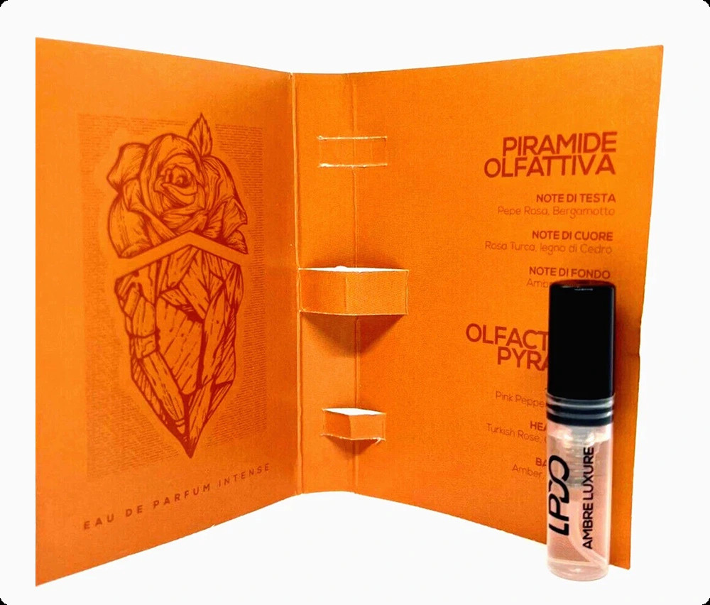 Миниатюра LPDO Ambre Luxure Парфюмерная вода 2 мл - пробник духов