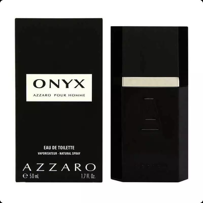 Azzaro Onyx Туалетная вода 50 мл для мужчин