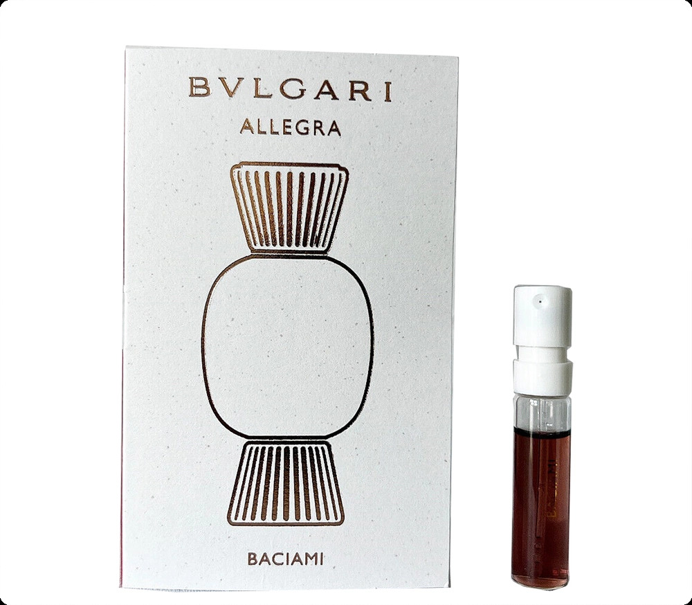 Миниатюра Bvlgari Baciami Парфюмерная вода 1.5 мл - пробник духов