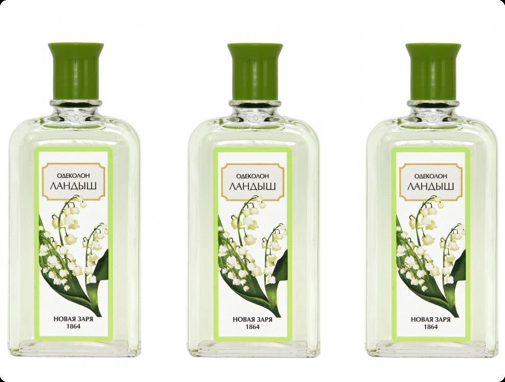 Nouvelle Etoile Ландыш Набор (одеколон 85 мл x 3 шт.) для мужчин