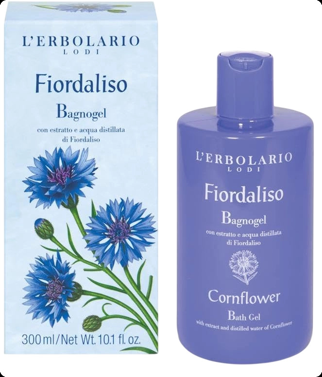 L Erbolario Cornflower Гель для душа 300 мл для женщин