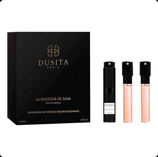 Parfums Dusita La Douceur de Siam Набор (парфюмерная вода 7.5 мл x 3 шт.) для женщин и мужчин