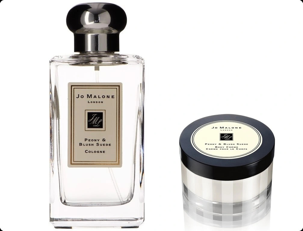 Jo Malone Peony Blush Suede Набор (одеколон 100 мл + крем для тела 15 мл) для женщин