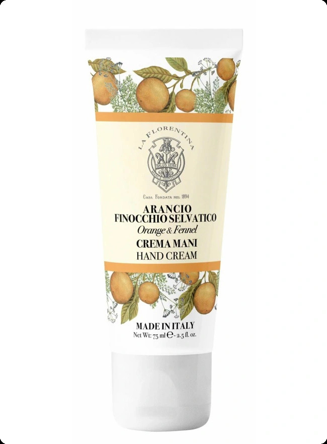 La Florentina Orange and Fennel Крем для рук 75 мл для женщин и мужчин