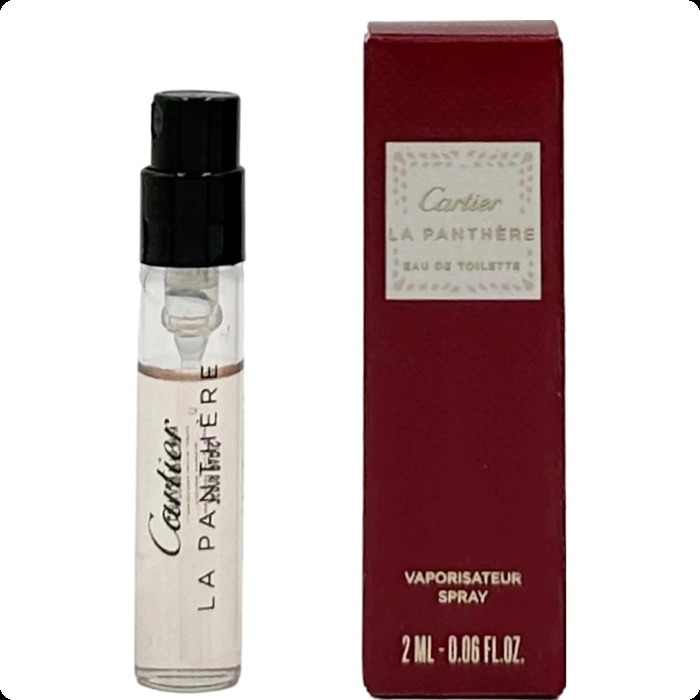 Миниатюра Cartier La Panthere Eau de Toilette Туалетная вода 2 мл - пробник духов