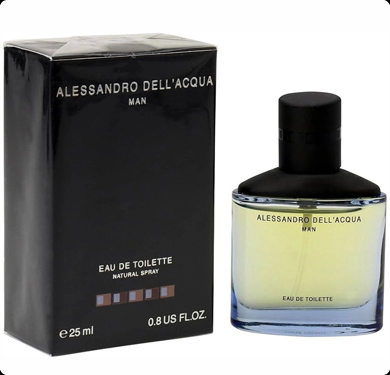 Alessandro Dell`Acqua Alessandro Dell Acqua Туалетная вода 25 мл для мужчин