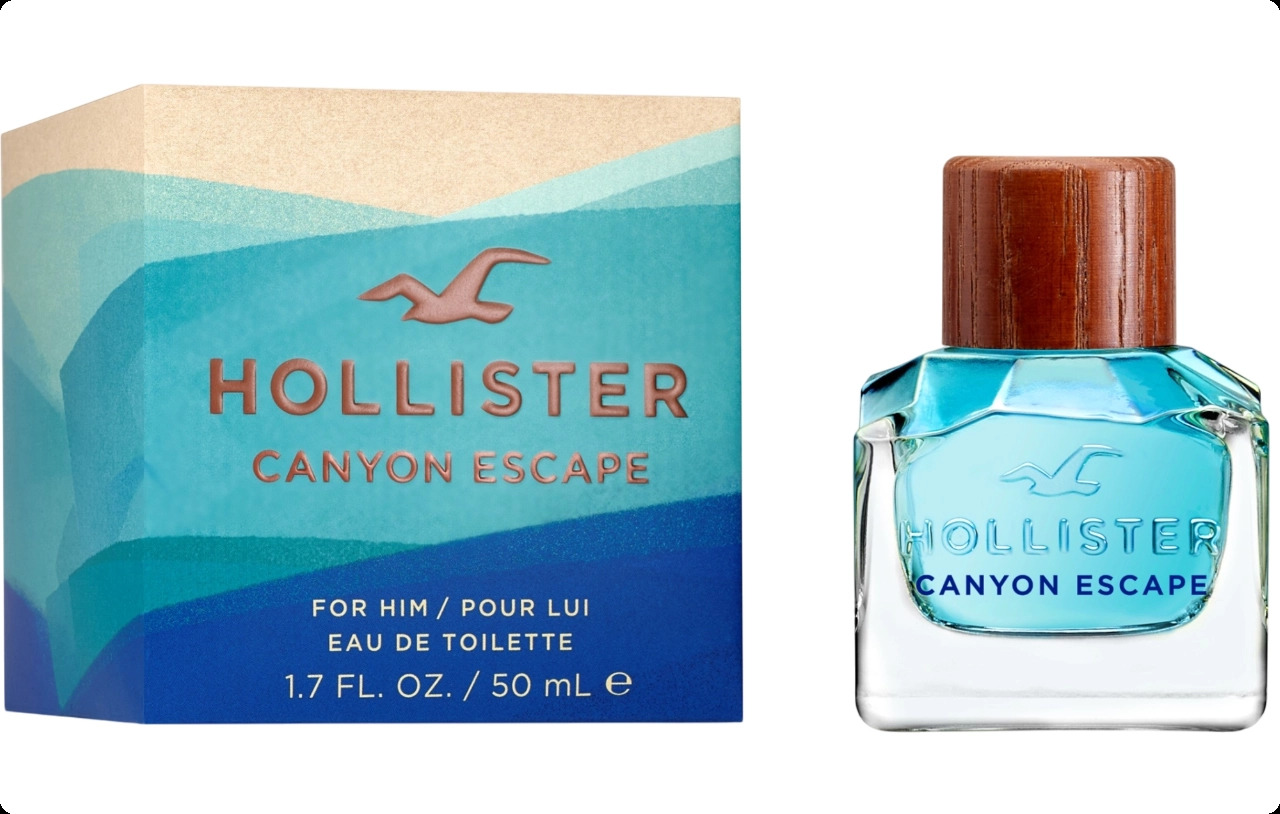 Hollister Canyon Escape Man Туалетная вода 50 мл для мужчин
