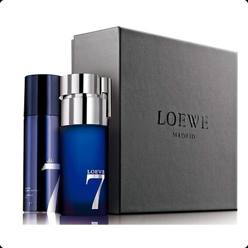 Loewe 7 Набор (дезодорант-спрей 75 мл + бальзам после бритья 50 мл) для мужчин