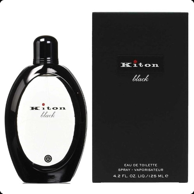 Kiton Black Туалетная вода 125 мл для мужчин