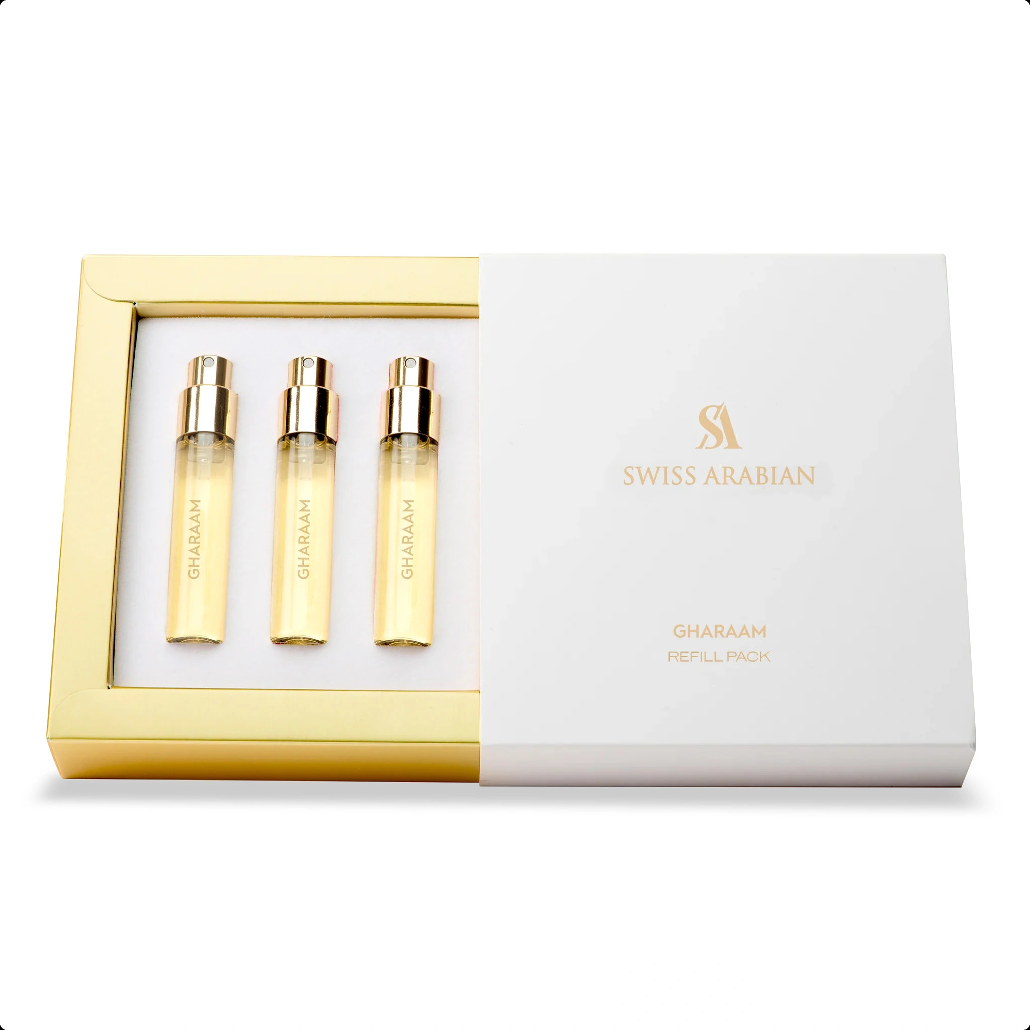 Swiss Arabian Gharaam Набор (парфюмерная вода 10 мл x 3 шт.) для женщин и мужчин