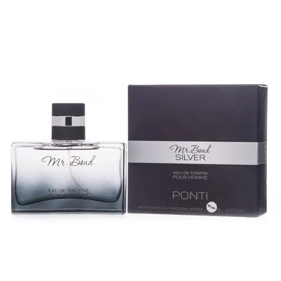 Ponti Parfum Mr Bond Silver