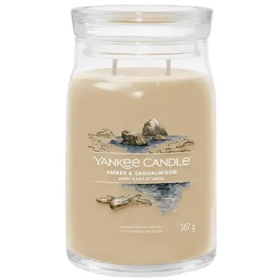Yankee Candle Amber and Sandalwood