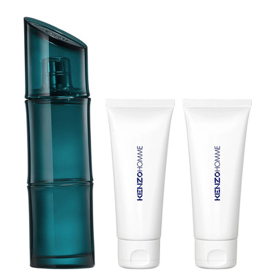 Kenzo Kenzo Homme Eau de Toilette 2022 Набор (туалетная вода 110 мл + гель для душа 75 мл + гель для душа 75 мл)