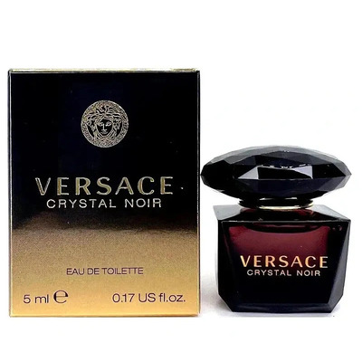 Миниатюра Versace Crystal Noir Eau de Toilette Туалетная вода 5 мл - пробник духов