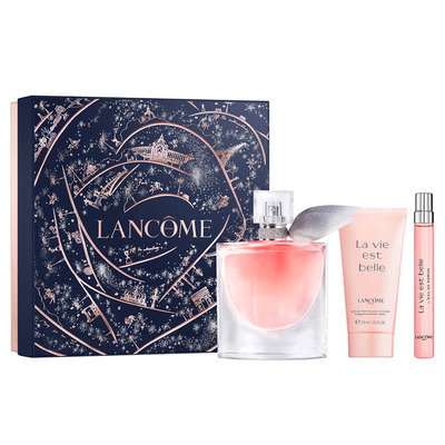 Lancome La Vie Est Belle Набор (парфюмерная вода 50 мл + парфюмерная вода 10 мл + лосьон для тела 50 мл)