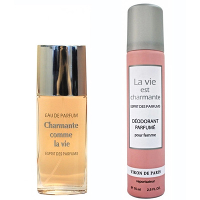 Nouvelle Etoile Charmante Comme La Vie Набор (парфюмерная вода 50 мл + дезодорант-спрей 75 мл)
