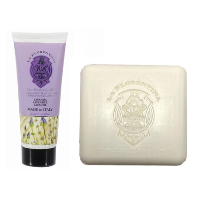 La Florentina Lavender Soap Набор (мыло 106 гр + крем для рук 75 мл)