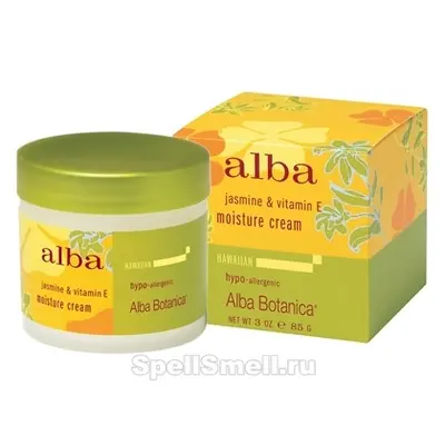 Alba Botanica Jasmine and Vitamin E Moisture Cream