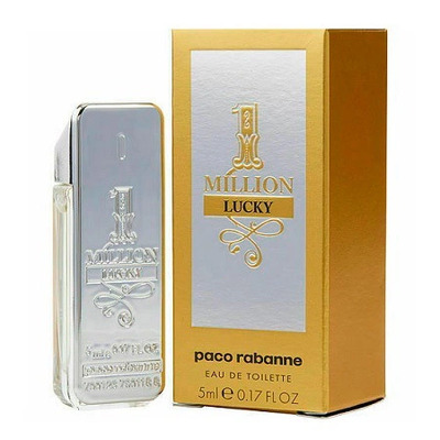 Миниатюра Paco Rabanne 1 Million Lucky Туалетная вода 5 мл - пробник духов