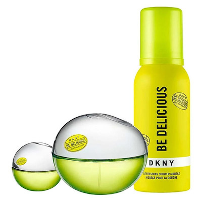 Donna Karan DKNY Be Delicious Набор (парфюмерная вода 100 мл + парфюмерная вода 7 мл + гель для душа 100 мл)