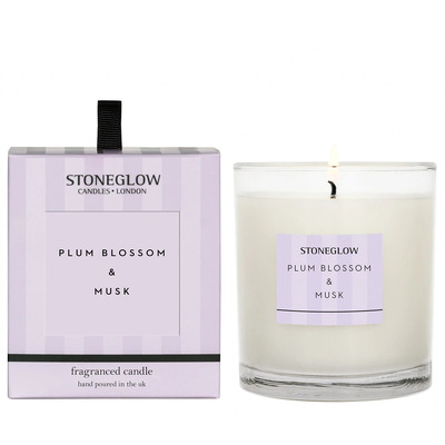 Stoneglow Plum Blossom and Musk Свеча 300 гр