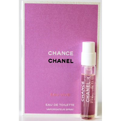 Миниатюра Chanel Chance Eau Vive Туалетная вода 1.5 мл - пробник духов