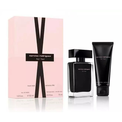 Narciso Rodriguez Narciso Rodriguez For Her Набор (туалетная вода 50 мл + лосьон для тела 75 мл)