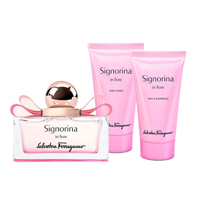 Salvatore Ferragamo Signorina In Fiore набор парфюмерии