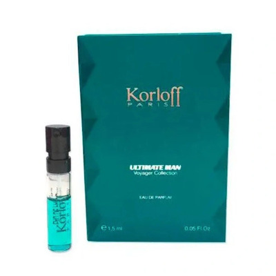 Миниатюра Korloff Paris Ultimate Man Парфюмерная вода 1.5 мл - пробник духов