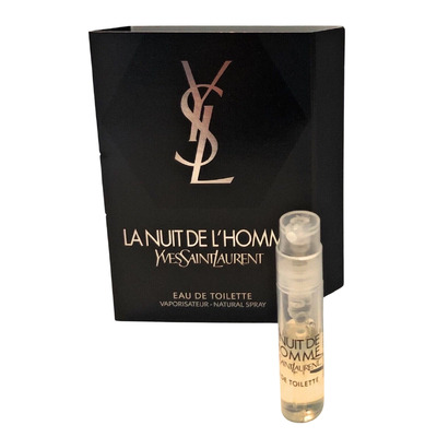 Миниатюра Yves Saint Laurent La Nuit De L Homme Туалетная вода 1.2 мл - пробник духов