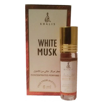 Khalis Perfumes White Musk Масляные духи (роллер) 6 мл