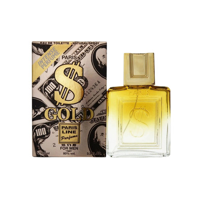 Мужские духи Paris Line Parfums Dollar Gold со скидкой