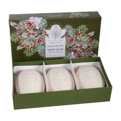 La Florentina White Musk Soap Набор (мыло 150 гр x 3 шт.)